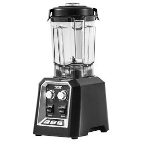 Professional Blender, Commercial Countertop Blenders, 68 oz Plastic Jar Blender Combo, Stainless Steel 3 Functions Blender, for Frozen Drinks, Sh